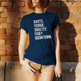 thumbnail image 5 of UGP Campus Apparel Barts Yorkie Sholtzy Fisky Boomtown - Funny Hockey T Shirt - Large - Navy, 5 of 7
