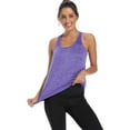 thumbnail image 4 of TRYSIL Womens Workout Tank Tops Racerback Mesh Sleeveless Athletic Yoga Running Gym Shirts, 4 of 7