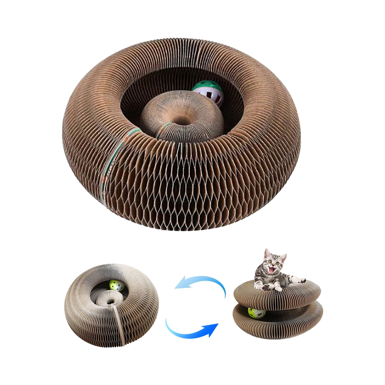 Cat Scratcher Cardboard, Magic Organ Cat Scratching Board,Cat Grinding