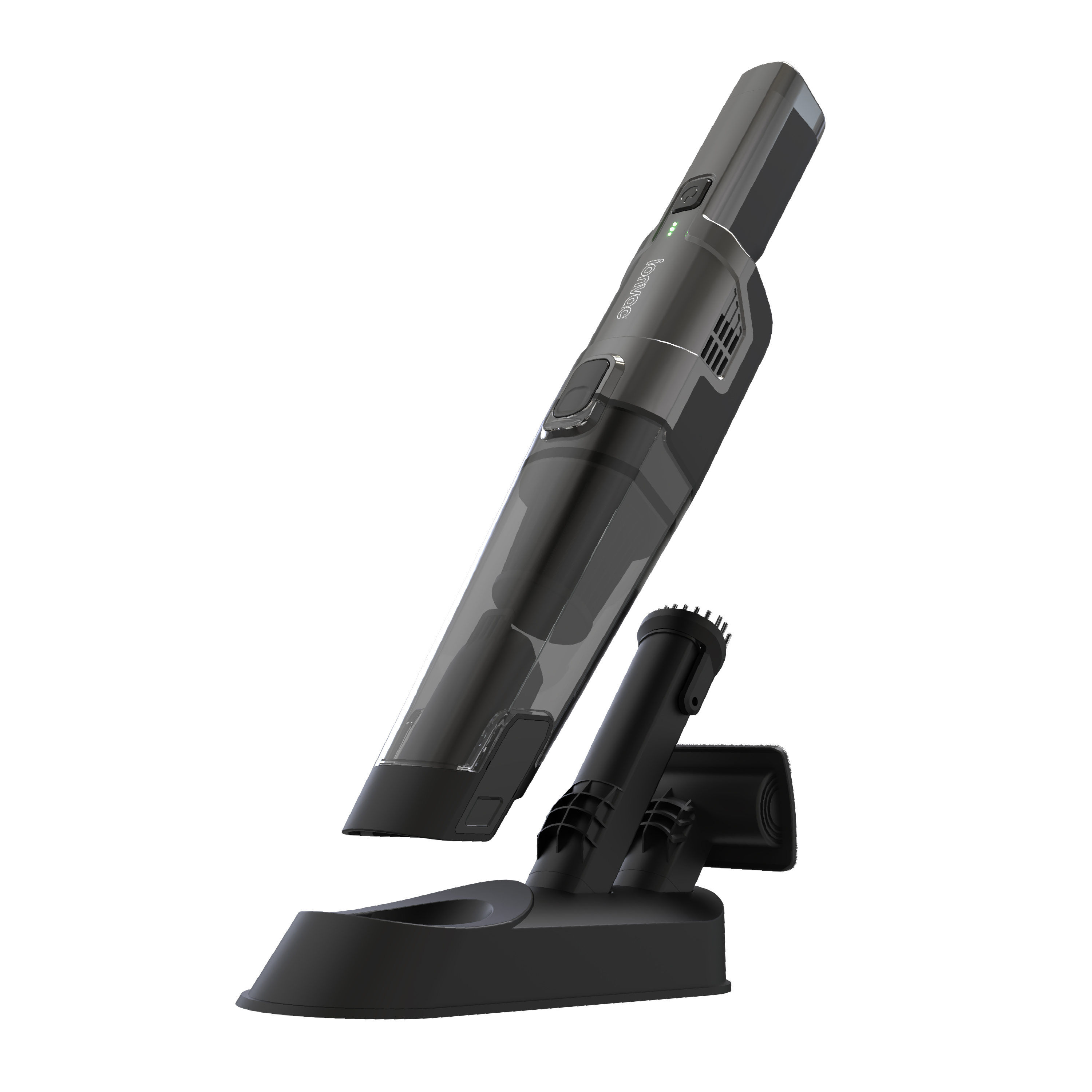 IonVac PowerMax Cordless Handheld Vacuum, Black