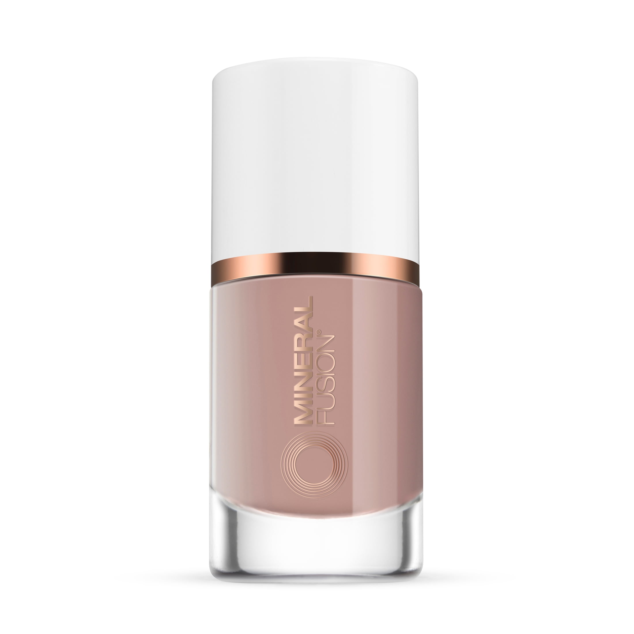 MINERAL FUSION Vegan Nail Polish, "Quick & Flirty" Pale Medium Pink NonToxic CrueltyFree