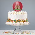 thumbnail image 4 of Acrylic Our New Home 2019 Gingerbread House on Red Cake Topper Party Decoration for Wedding Anniversary Birthday Graduation, 4 of 6