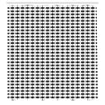 thumbnail image 2 of Ambesonne Monochrome Shower Curtain, Geometric Abstract Motif, 69"Wx75"L, Charcoal Grey and White, 2 of 4