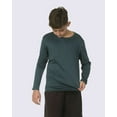 thumbnail image 3 of Real Essentials 4 Pack: Boys Youth Dry-Fit Moisture Wicking Active Athletic Performance Long-Sleeve T-Shirt, 3 of 5