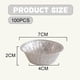 thumbnail image 2 of Moldes para tartas desechables, papel de aluminio apto para uso alimentario, seguros e insípidos, suministros para hornear, portátiles y versátiles para diversas ocasiones, excelente conductividad, 2 of 6