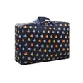 thumbnail image 2 of Tdxkok Heavy Duty Extra Large Storage Tote with Reinforced Handles,Thickened Double Zipper Organizer,Durable Bag for Clothes Toys Christmas Decoration Home Storage, 2 of 6
