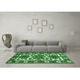 thumbnail image 3 of Ahgly Company Indoor Square Persian Emerald Green Traditional Area Rugs, 7' Square, 3 of 4