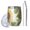Black, variant on Leopard 12oz Insulated Wine Tumbler with Lid and Straw – Double Wall Vacuum Mug Stainless Steel 304 Interior for Hot & Cold Drinks Coffee, Wine, Cocktails