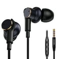 thumbnail image 6 of Wired earbuds bass boost,3.5mm in ear Noise cancelling headphones dynamic bass,Stereo Heavy bass Noise isolation wire earphones with mic,3.5mm jack ear bud, 6 of 7