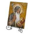 thumbnail image 3 of Christian Brands Saint Benedict Tile Plaque, 10-inch Height, 3 of 4
