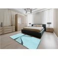 thumbnail image 4 of Ahgly Company Indoor Rectangle Patterned Electric Blue Area Rugs, 8' x 10', 4 of 6