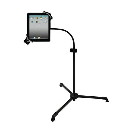 Pyle Universal Tablet PC/Android/Kindle/iPad Floor Stand For Music, Reading, Bedside Use,Fitness (Best Ipad Stand For Reading In Bed)