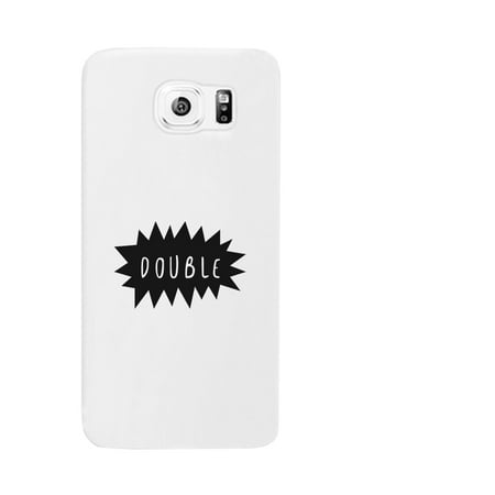Double Trouble-Left White Best Friend Phone Case Samsung Galaxy (Best Launcher For Samsung Galaxy S3)