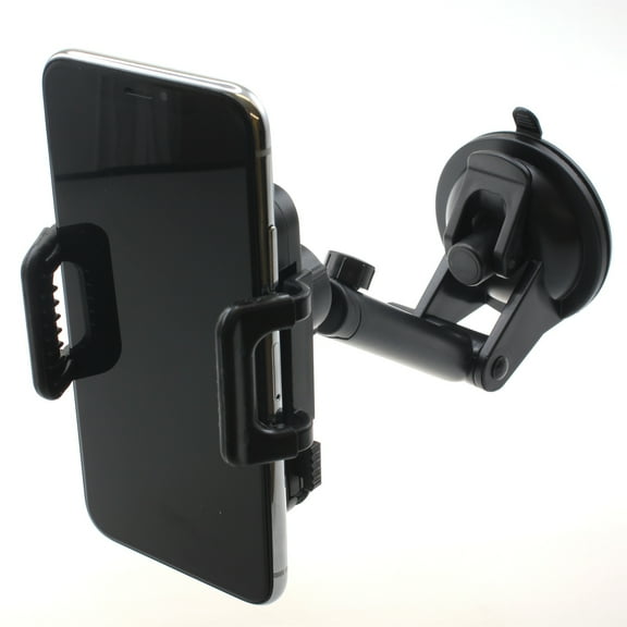 Dash Car Mount for TCL 30 XE 5G, 20 XE, V 5G, A30 (A3), 4X 5G - Windshield Holder Telescopic Cradle Swivel Compatible With TCL 30 XE 5G, 20 XE, V 5G, A30 (A3), 4X 5G