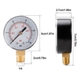 thumbnail image 3 of Mechanical Air Pressure Meter Portable Tire Hydraulic Pneumatic Barometer Pointer Portable Stainless Vacuum Gauge Portable Removable Measuring Tool, 3 of 9