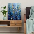 thumbnail image 5 of Vibrant Yellow Cosmos Field Canvas Print Wall Art for Living Room Bedroom Dining Room Kitchen Hallway Office Hotel Lobby, 5 of 8