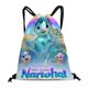thumbnail image 1 of Casi Narval Mochila de Cuerdas para Deportes y Gimnasio, Bolsa de Cuerdas Resistente al Agua, Bolsa Cinch, 30×40cm, 1 of 6