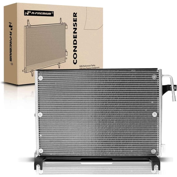 A-Premium Air Conditioning A/C Condenser Compatible with Dodge Ram 1500 1998-2001, Ram 2500 3500 1998-2002, Replace# 3016, 55055824AA