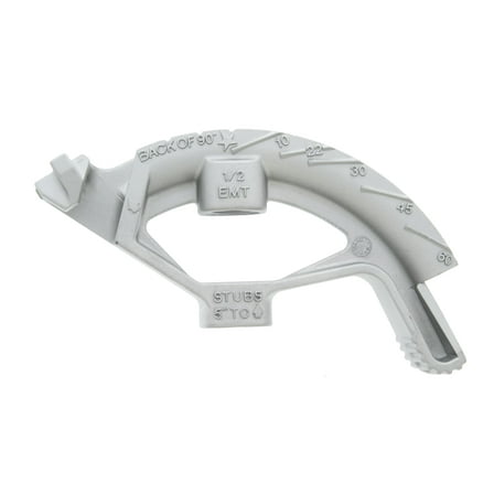 IDEAL Electrical 74-031 Aluminum Bender Head - Conduit Metal Pipe Bender w/handle for 1/2 in. EMT Pipes, Benders