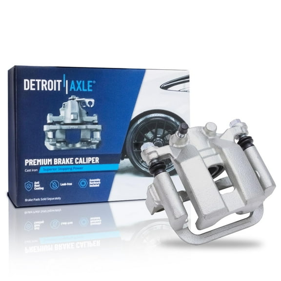 Detroit Axle - Rear Right Brake Caliper w/Bracket Replacement for Nissan Murano Quest 350Z Infiniti G35
