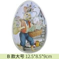 thumbnail image 2 of Xingzhi Easter decorative items, Easter tinplate eggs, 2 of 2