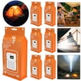 thumbnail image 4 of Lámpara LED Ahorro 7 Uds. Impermeable Portátil para Coche Exterior Playa () Naranja, 4 of 7