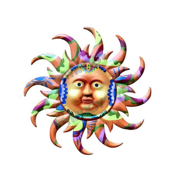 Dengmore Iron Sun Wall Decoration Home Decoration Indoor And Outdoor Decoration for Home Decor
