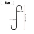 thumbnail image 3 of Unique Bargains 2pcs S Shape Brake Caliper Hangers Brake Caliper Hooks for Vehicle Tool Use Black, 3 of 6