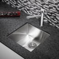 thumbnail image 4 of Quatrus R0 17" Stainless Steel Undermount Bar Sink, 4 of 4