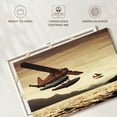 thumbnail image 6 of Elephant Stock Float Planes Wall Art - Horizontal Canvas Wall Art - Living Room Wall Decor - Transportation Canvas - Brown And Black Decor - 12" x 8", 6 of 8