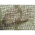thumbnail image 4 of oneOone Cotton Poplin Olive Green Fabric Snake Animal Skin Craft Projects Decor Fabric Printed By The Yard 42 Inch Wide, 4 of 4