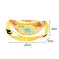 thumbnail image 4 of Bolso Riñonera para niños Cute Cartoon Dinosaur Fanny Chest Messenger Bag (Amarillo), 4 of 6