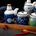 thumbnail image 2 of Creamer And Sugar Sets, Cream And Sugar Pot, Creamer Jug Sugar Jar, Coffee Serving Set, Cream Pitcher -Blue-Milk Jug, 2 of 6