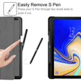 thumbnail image 3 of Funda Fintie Slim para Samsung Galaxy Tab S4 10.5 2018 con S Pen, 3 of 9
