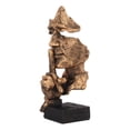 thumbnail image 4 of Estatua de Keep Silence, Estatua de El Silencio Es Oro Estatua de Silencio Estatua de Pensador Construida para el Futuro, 4 of 14