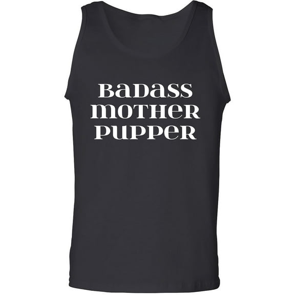 Badass Mother Pupper Adult Tank Top
