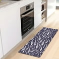 thumbnail image 2 of Bath Mat Soft Plush Non-Slip Absorbent Bathroom Rugs 39"x20" Flock Of Swimming Fish, 2 of 8