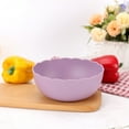 thumbnail image 6 of Mainstays - Purple Round Plastic Bowl, Scalloped, 38-Ounce, 6 of 6
