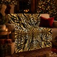 thumbnail image 3 of Wild Safari Leopard Zebra Animal Print Autumn Living, Cozy Friendship Quote Scene, Warm Flannel Blanket for Living Room and Reading Nook, Wildlife Lovers Thanksgiving Gift, Artistic Home Decor, 3 of 9