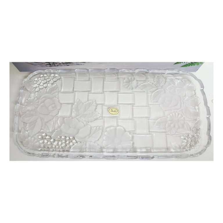 Studio Silversmiths Le Jardin Collection Rectangular Basket