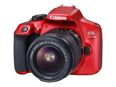 canon rebel t6 red