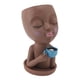 thumbnail image 5 of Maceta Con Cabeza De Resina, Maceta Para Plantas Con Cara, Creativa,, 5 of 7