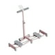 thumbnail image 3 of Equipo para ejercicios de piernas, entrenador portátil resistente para músculos de piernas y caderas, esquí Con soporte para teléfono, 3 of 9