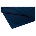 thumbnail image 2 of GpLuMy All Season Waffle Premium Thermal Blanket Queen Size 90"x90" Durable Soft Cozy Breathable Weave Design 100% Cotton, Deep Blue, 2 of 7