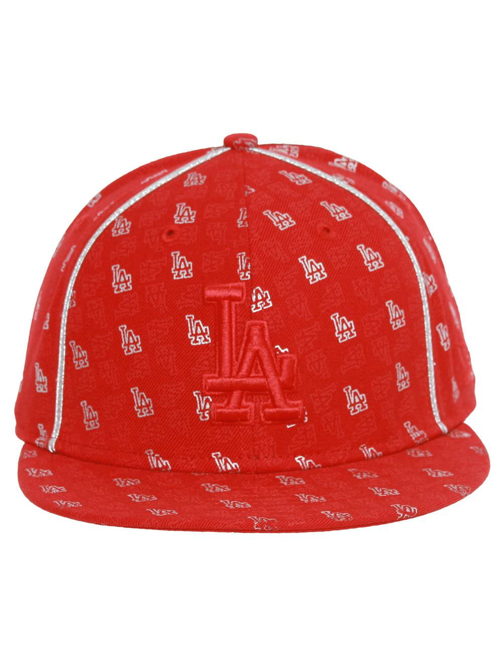red los angeles dodgers hat