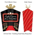 thumbnail image 2 of Big Dot of Happiness Red Carpet - Table Decorations - Movie Night Party Fold and Flare Centerpieces - 10 Count, 2 of 7