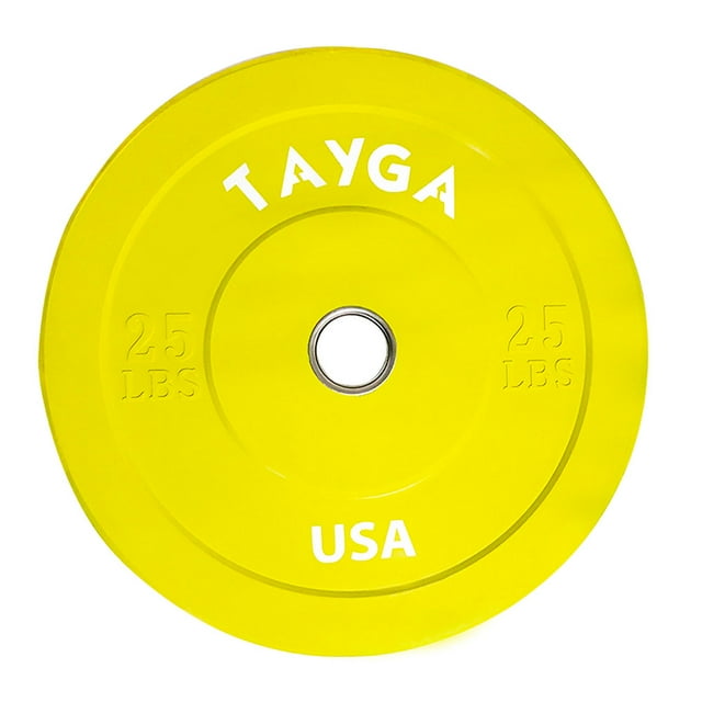 Par de Discos Bumper Tayga 25 Lb