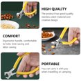 thumbnail image 5 of Raindrops Nut Opener Plier for Peeling Pine Nuts Made of Stainless Steel with Ergonomic Handle Yellow, 5 of 8