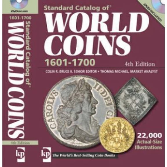Pre-Owned Standard Catalog Of World Coins 1601-1700 (STANDARD CATALOG OF WORLD COINS 17TH CENTURY EDITION 1601-1700) (Paperback) 0896897087 9780896897083