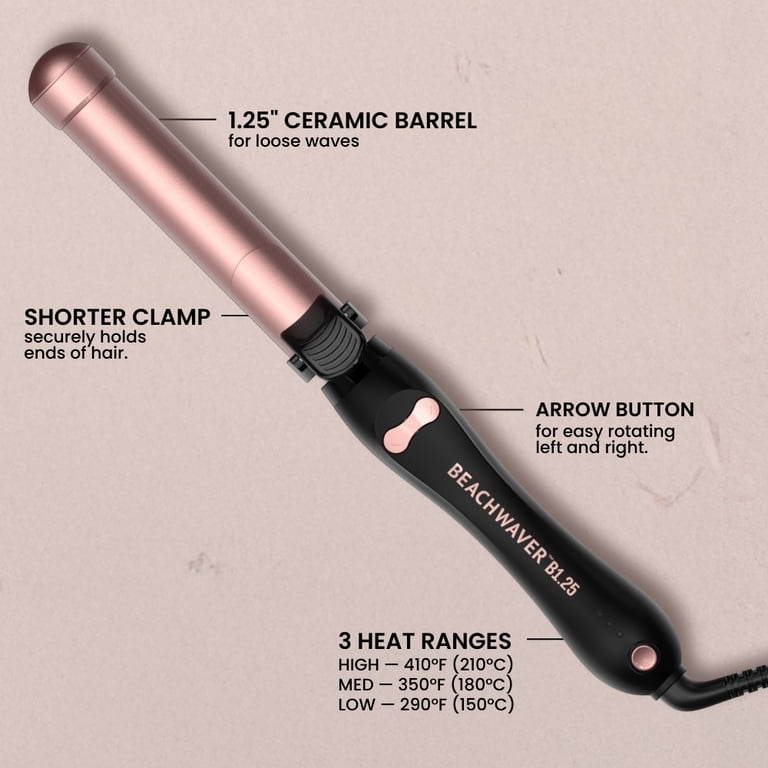 Beachwaver B1 Curling Iron Amazon.com: The Beachwaver Co. B1 Rotating Curling Iron  main image 3